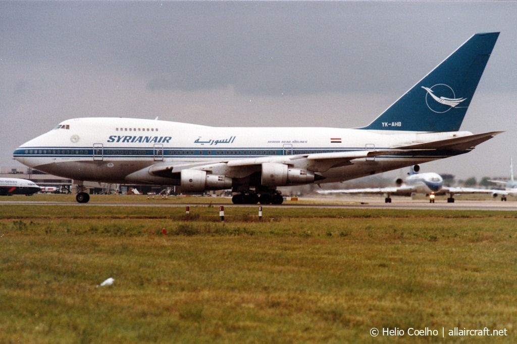 YK-AHB · Boeing 747SP-94 · (LHR / EGLL)