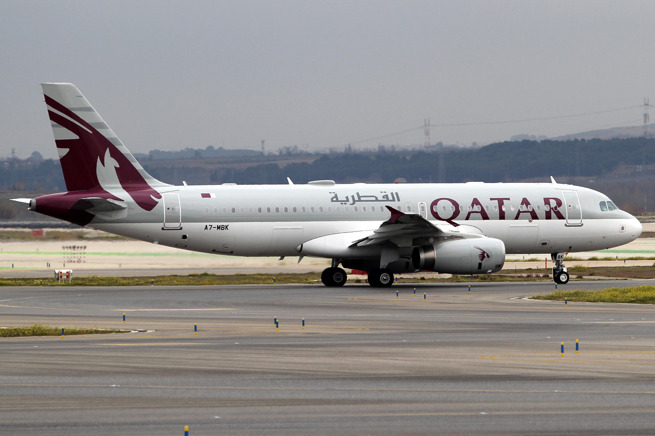 A7-MBK (4170) 2009 Airbus A320-232 CJ Prestige