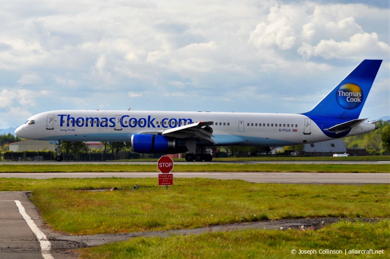 G-FCLK (26161) 1993 Boeing 757-2Y0