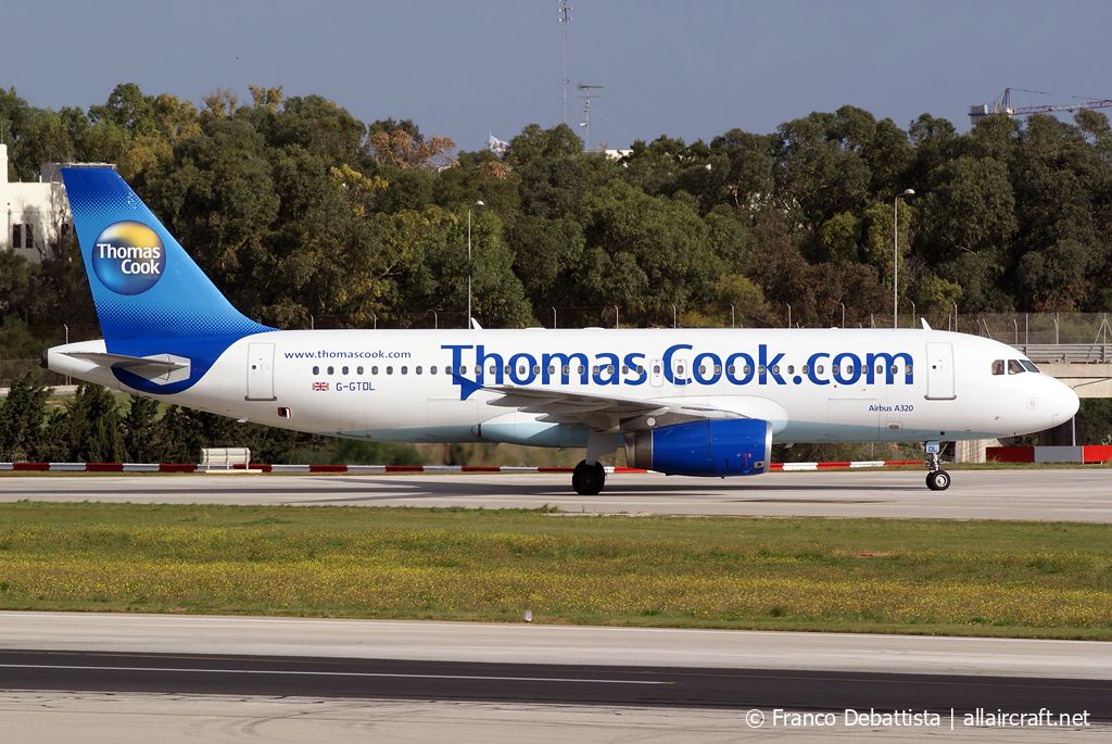 G-GTDL · Airbus A320-231 · (MLA / LMML)