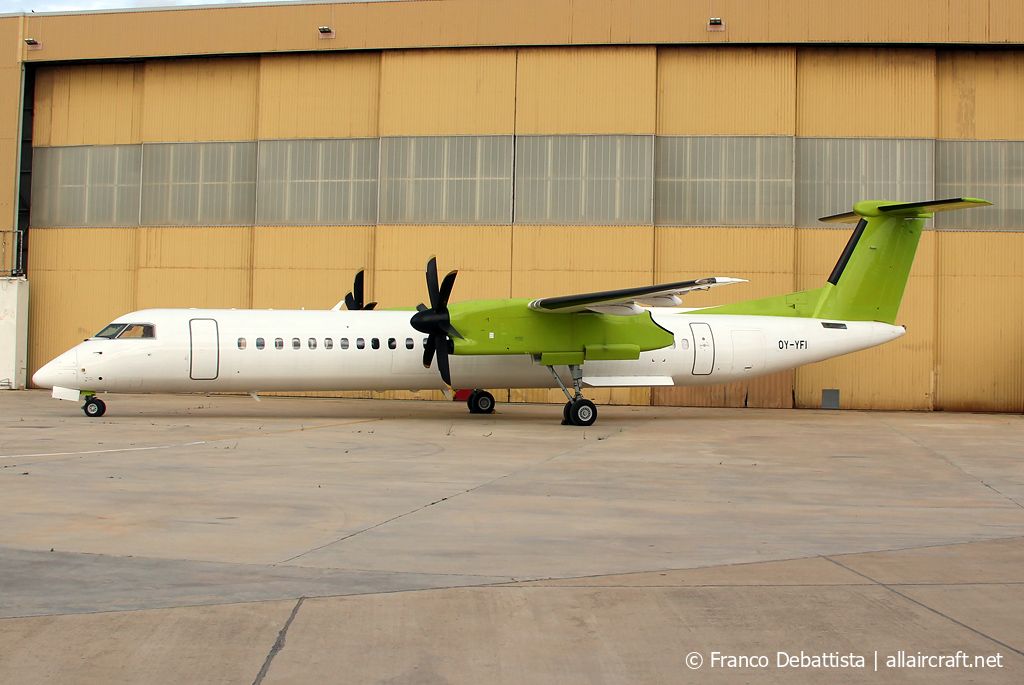 OY-YFI (4438) 2013 Bombardier Dash 8-Q402