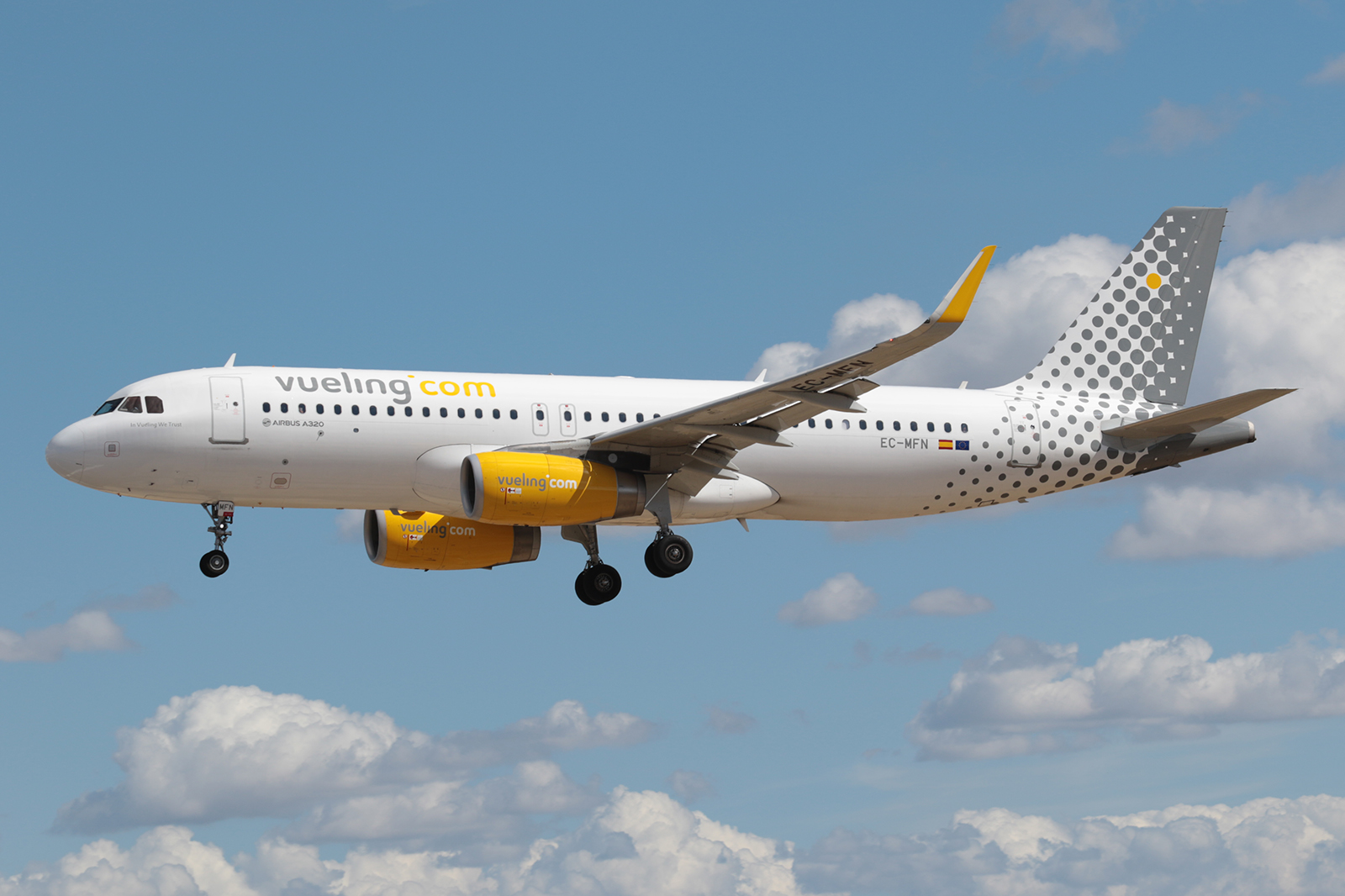 EC-MFN (6594) 2015 Airbus A320-232(WL)