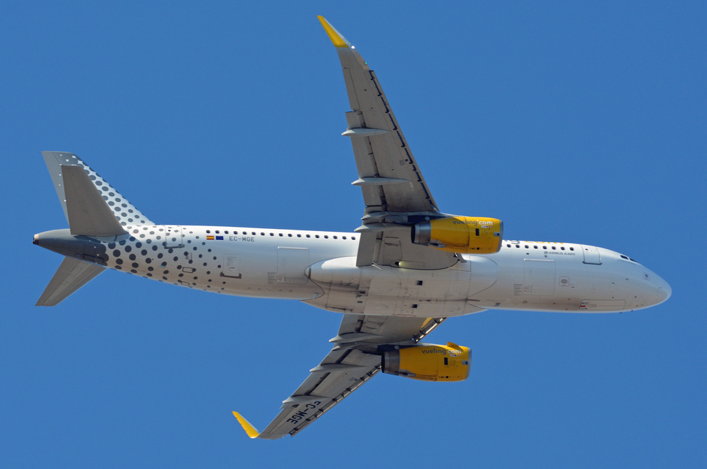 EC-MGE (6607) 2015 Airbus A320-232(WL)