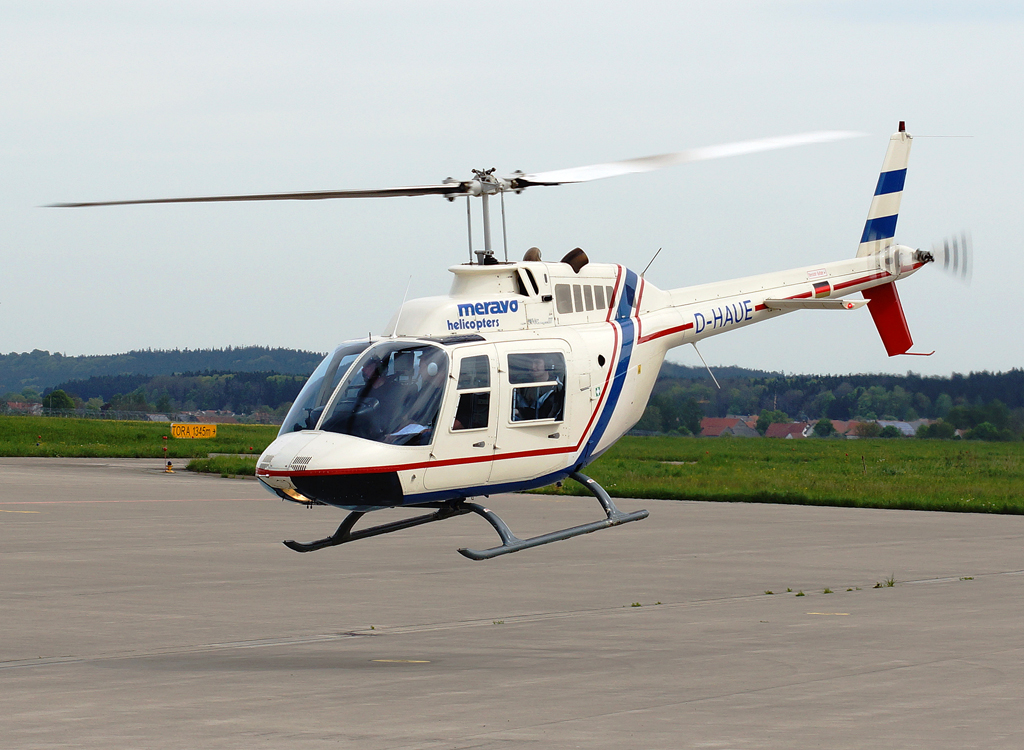 D-HAUE, (cn 4195), Bell 206B-3 JetRanger III
