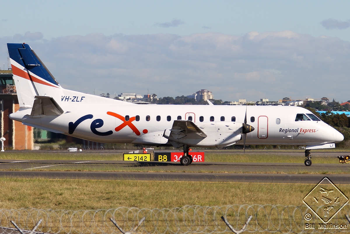VH-ZLF (340B-374) Saab 340B