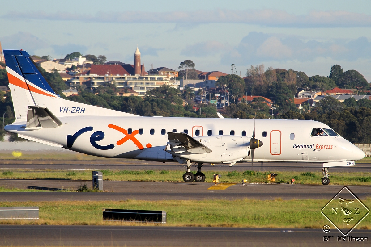 VH-ZRH (340B-392) Saab 340B