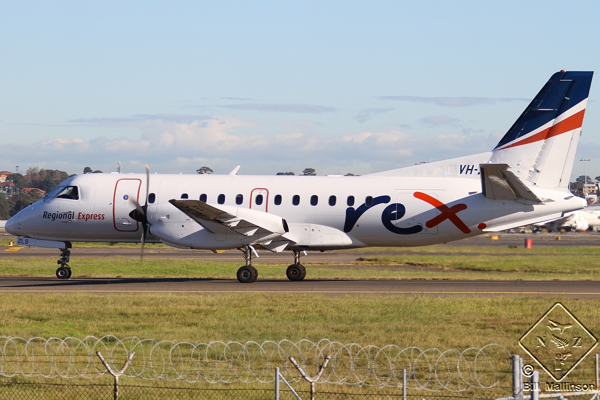 VH-ZLS (340B-383) 1996 Saab 340B+