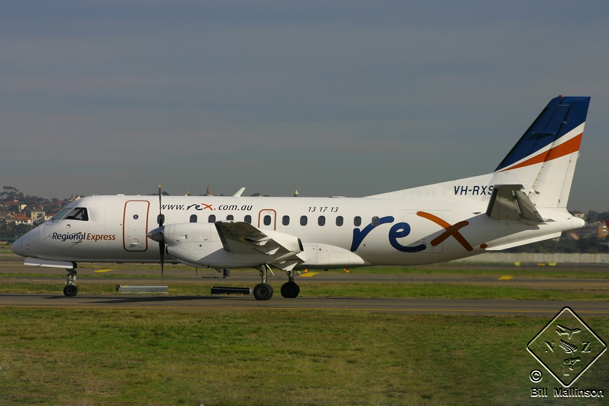 VH-RXS (340B-285) Saab 340B