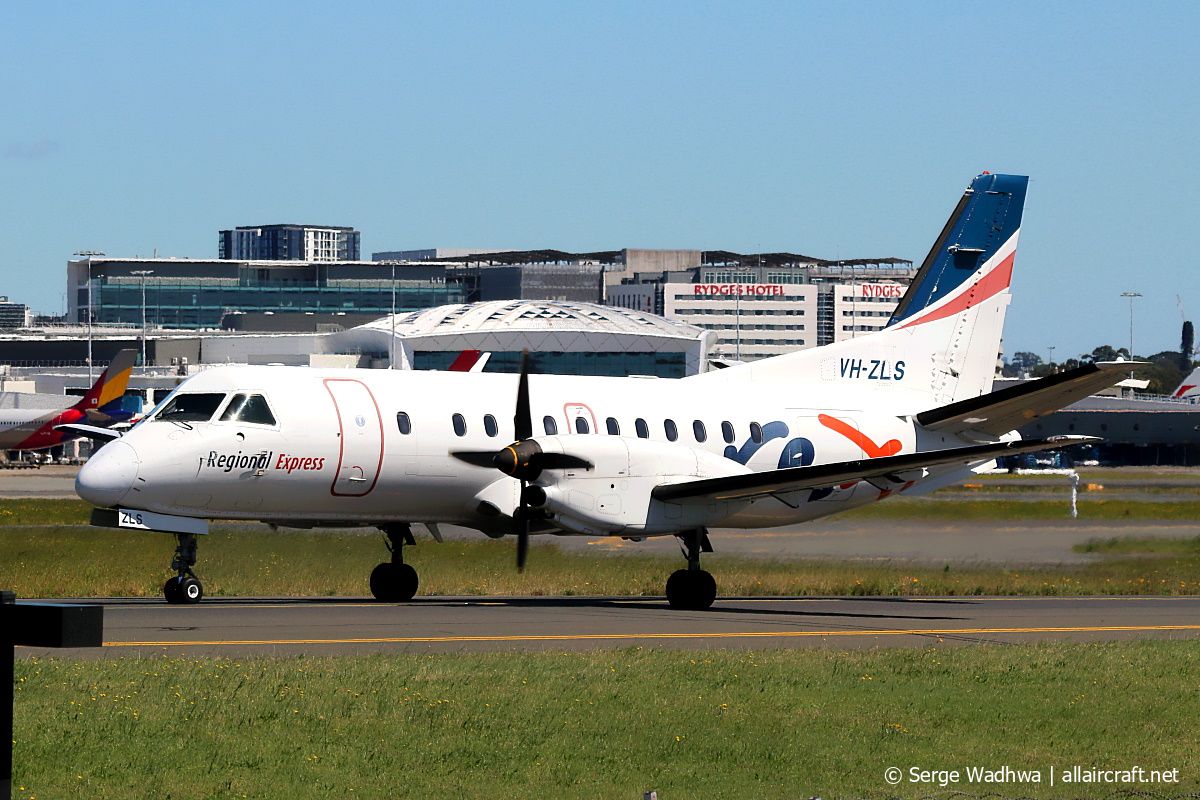 VH-ZLS (340B-383) 1996 Saab 340B+