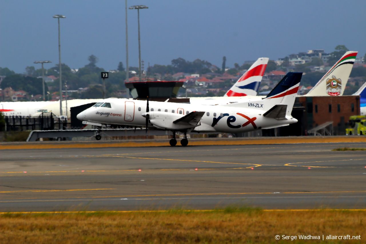 VH-ZLX (340B-182) 1990 Saab 340B
