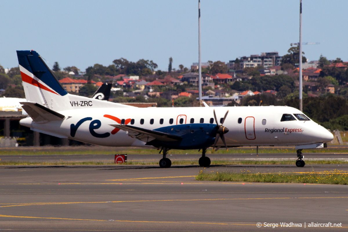 VH-ZRC (340B-390) 1996 Saab 340B