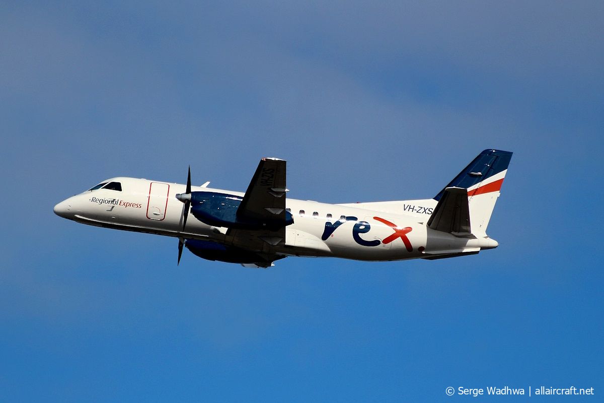 VH-ZXS (340B-179) 1990 Saab 340B