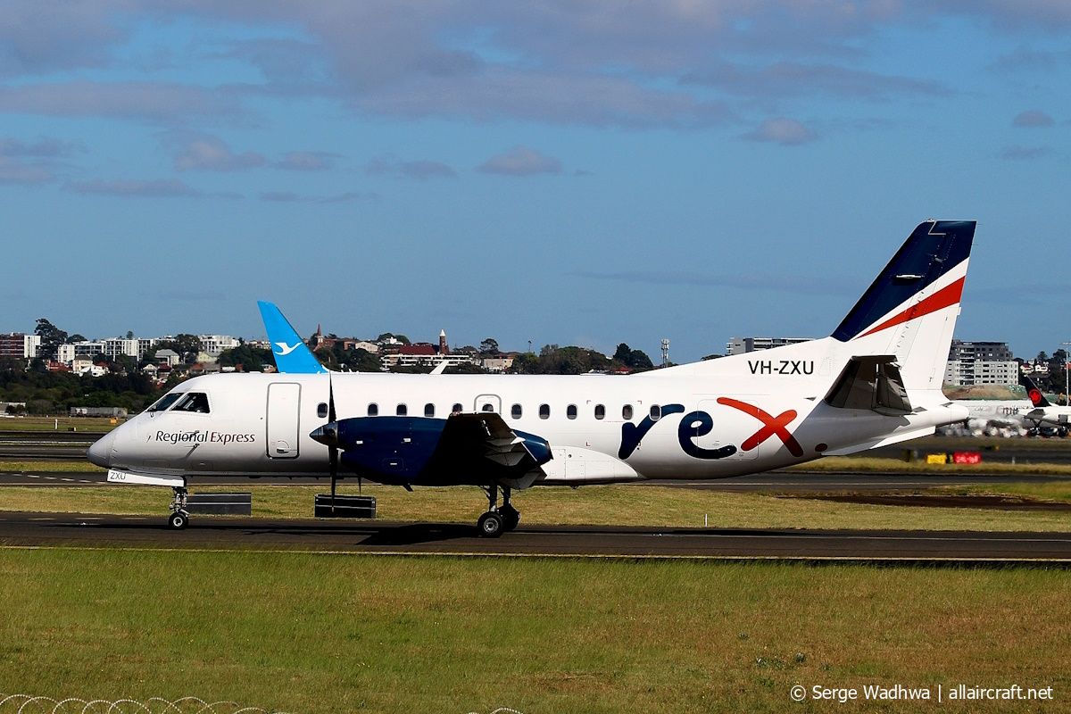 VH-ZXU (340B-422) 1997 Saab 340B+
