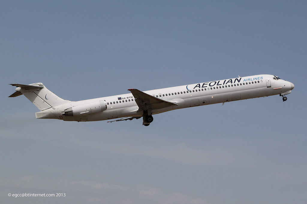 SX-BTM (cn 49627) McDonnell Douglas MD-83