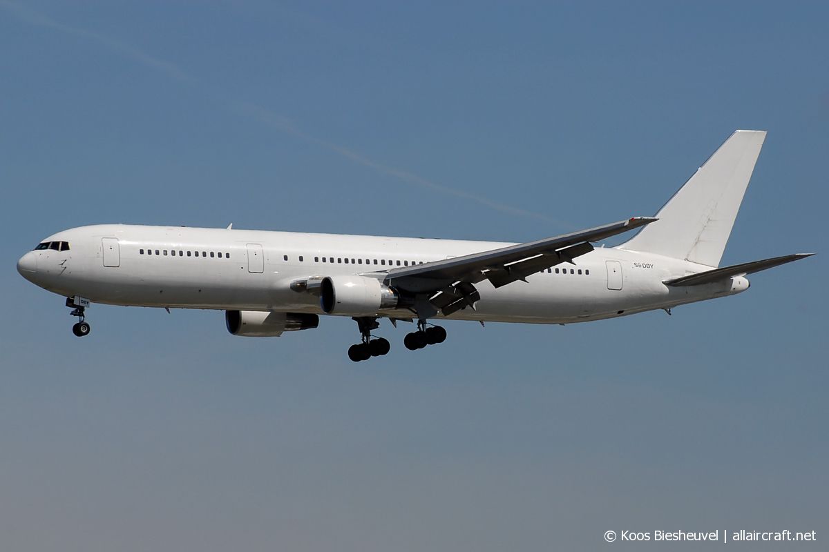 S9-DBY (26208) 1993 Boeing 767-3Y0(ER)