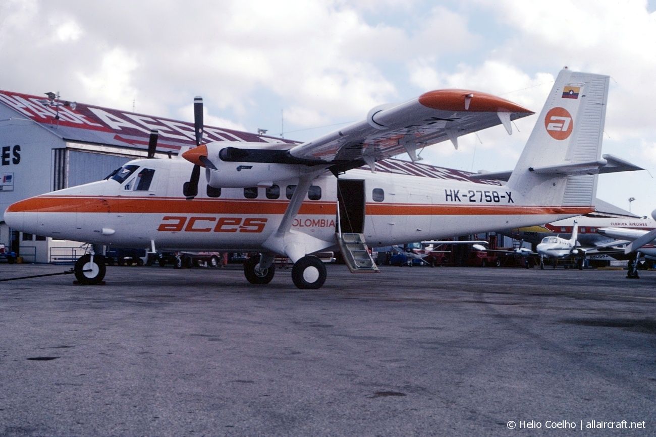 HK-2758-X (770) 1981 De Havilland Canada DHC-6-300 Twin Otter