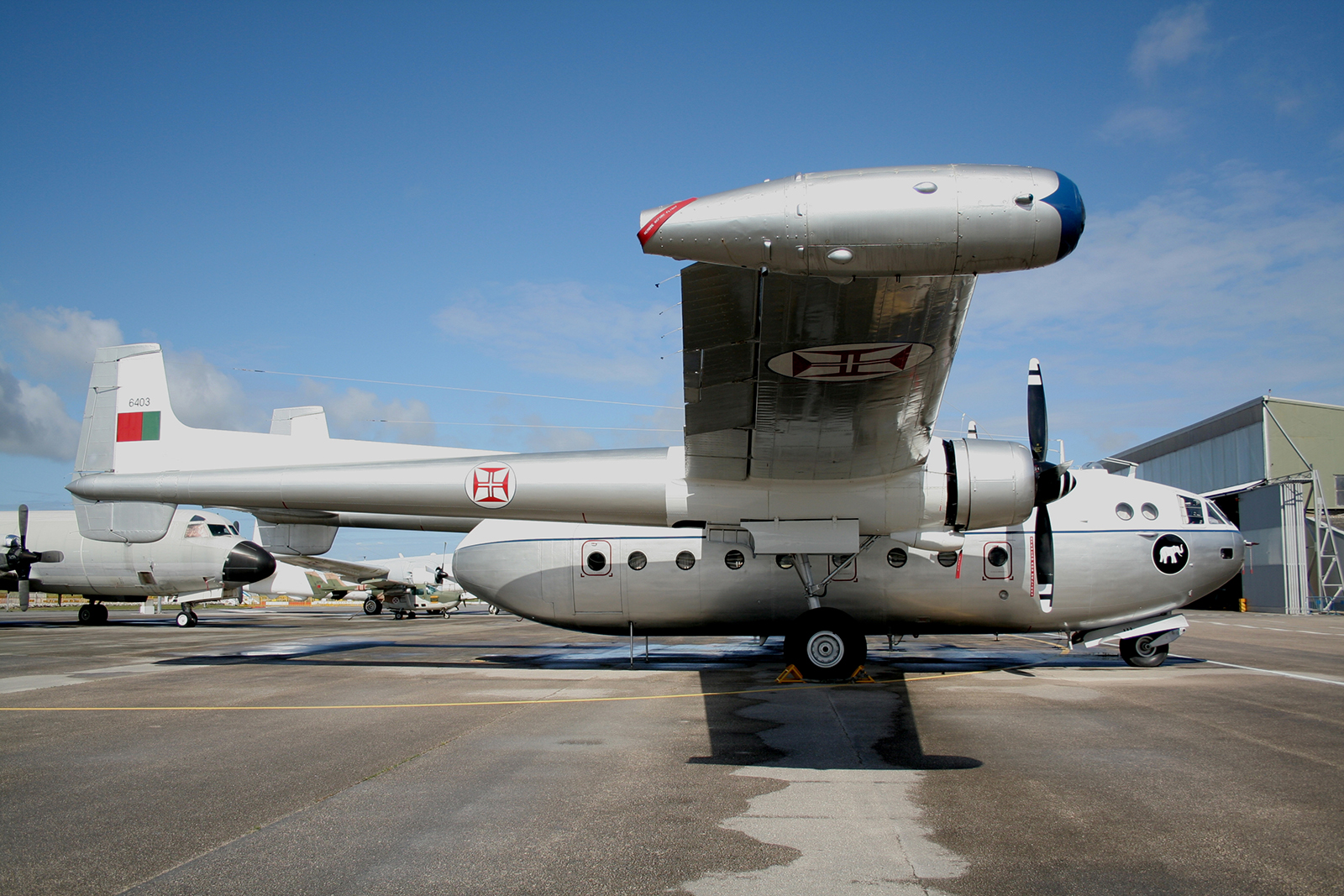 6403 (6 / 183) 1958 Nord N-2502A Noratlas