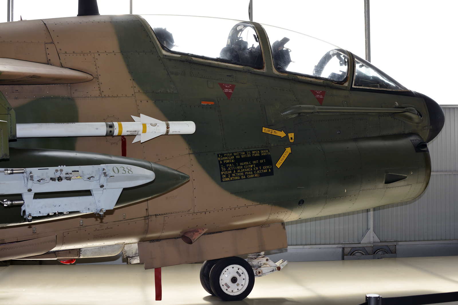 5550, (cn A-193), LTV TA-7P Corsair II