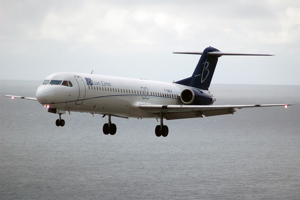 F-GNLH (cn 11311) Fokker 100