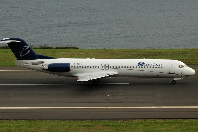 F-GNLH (cn 11311) Fokker 100