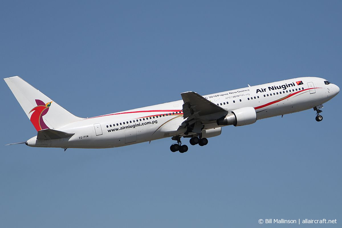 P2-PXW (cn 25365) Boeing 767-383ER