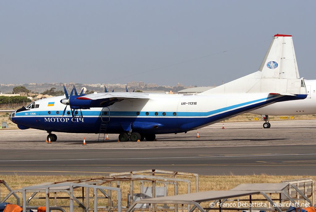 UR-11316 (9346810) Antonov An-12BK