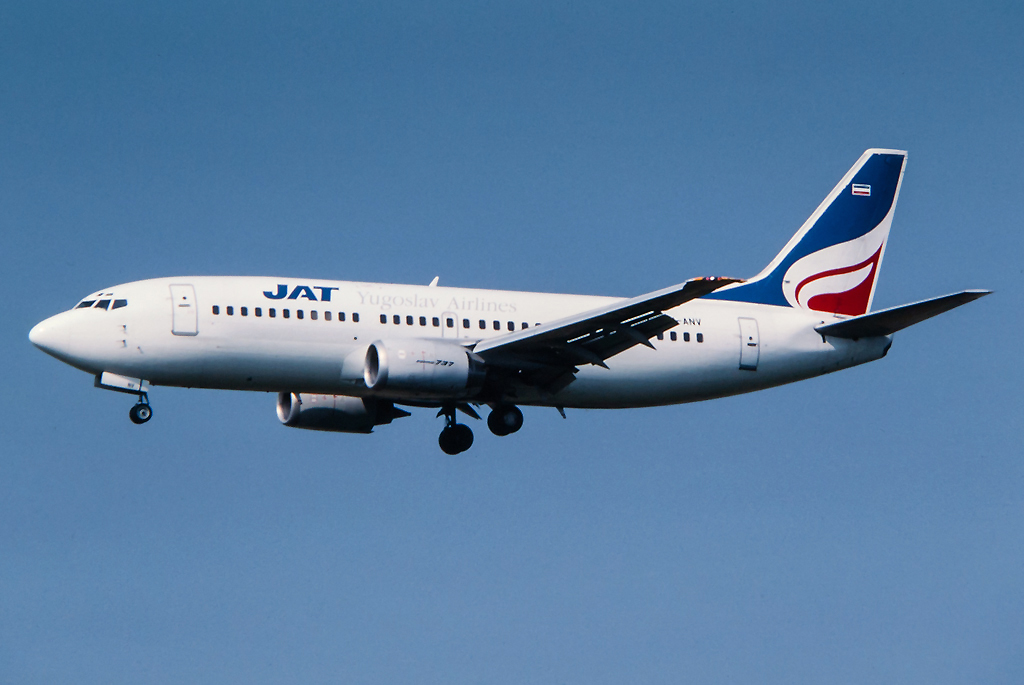 YU-ANV (24140) 1988 Boeing 737-3H9