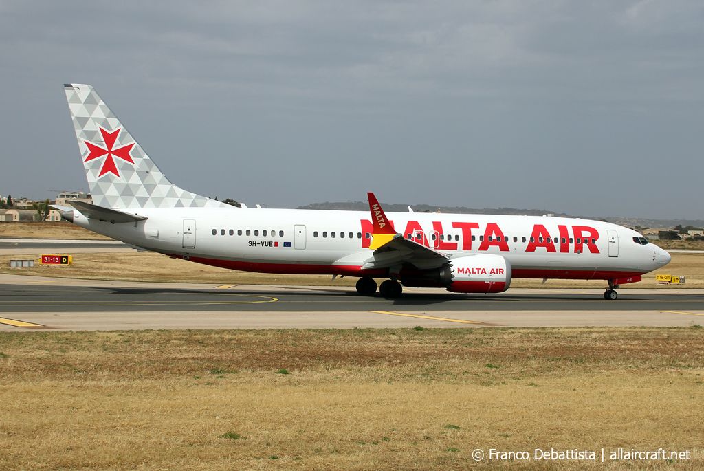 9H-VUE (65876) 2021 Boeing 737-8200 MAX