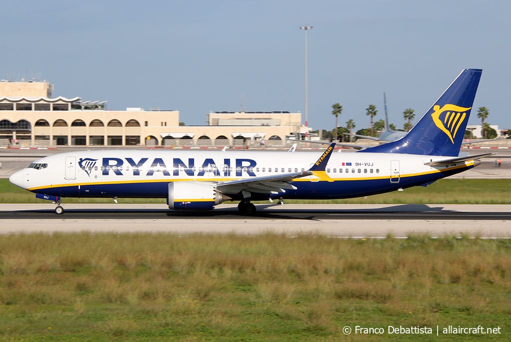 9H-VUJ (62300) 2019 Boeing 737-8200 MAX