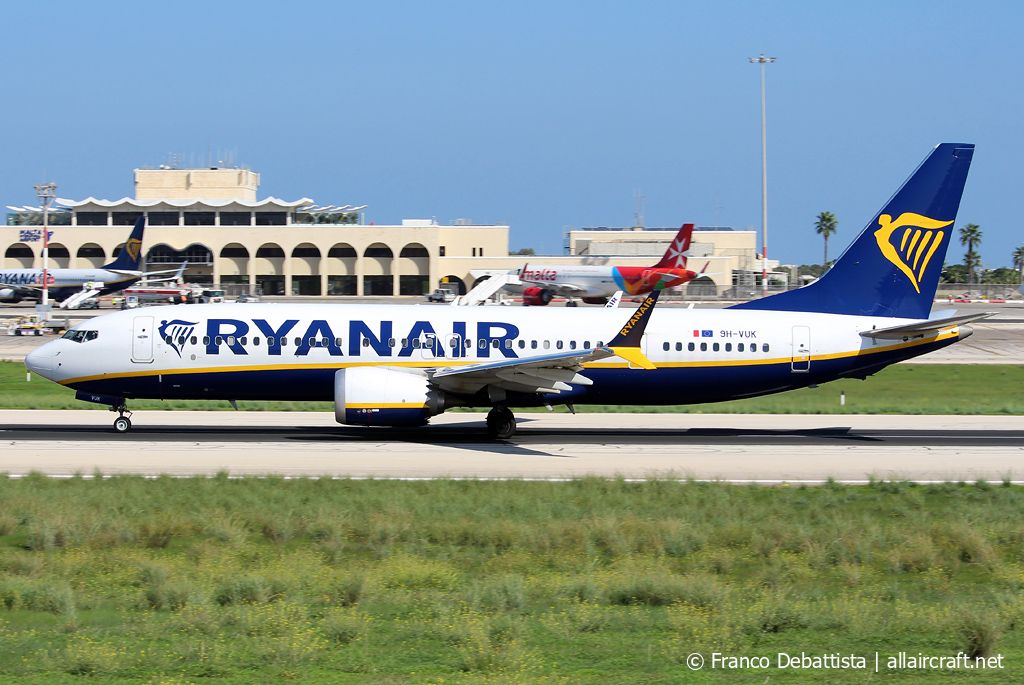 9H-VUK (62321) 2021 Boeing 737-8200 MAX