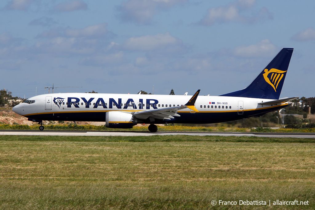 9H-VUS (62326) 2021 Boeing 737-8200 MAX