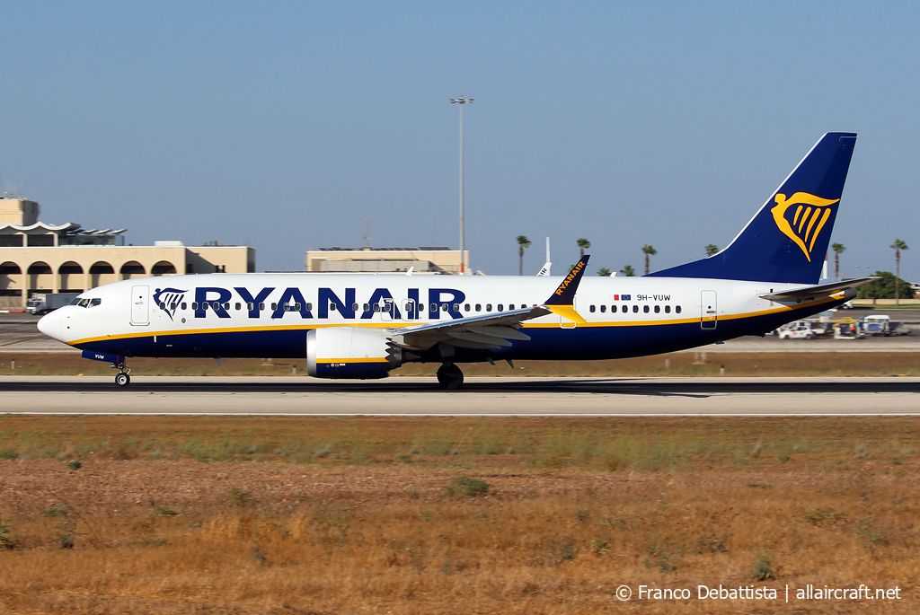 9H-VUW (62338) 2022 Boeing 737-8200 MAX