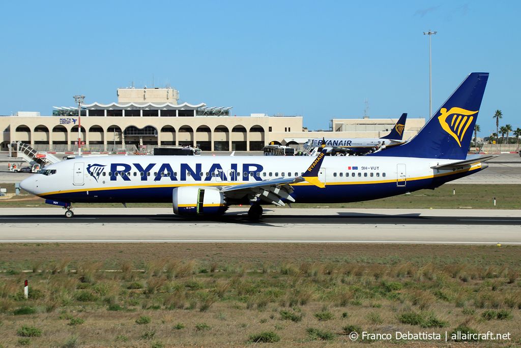 9H-VUY (65896) 2022 Boeing 737-8200 MAX