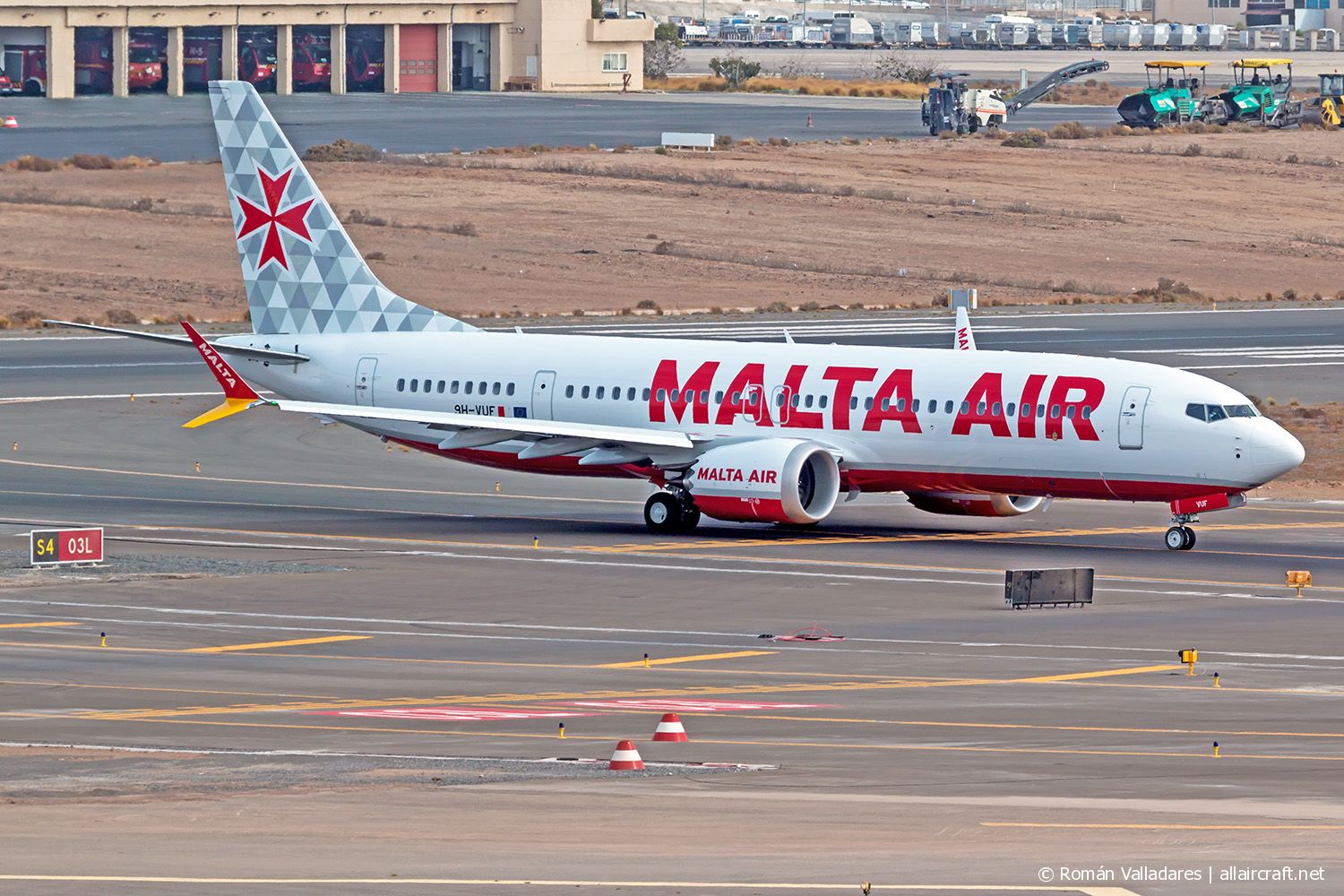 9H-VUF (65082) 2021 Boeing 737-8200 MAX
