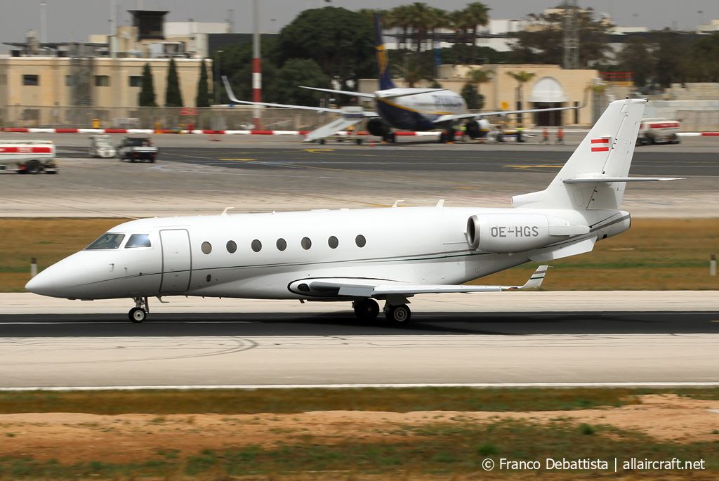 OE-HGS (206) 2008 Gulfstream Aerospace G200