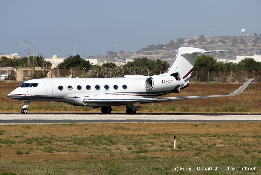 A7-CGD (6271) 2017 Gulfstream Aerospace G650