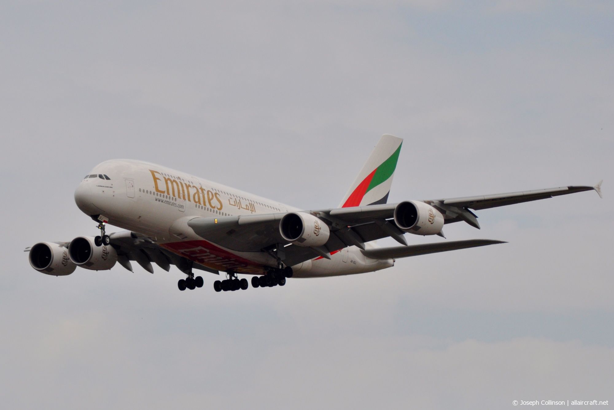 A6-EDJ (009) 2006 Airbus A380-861