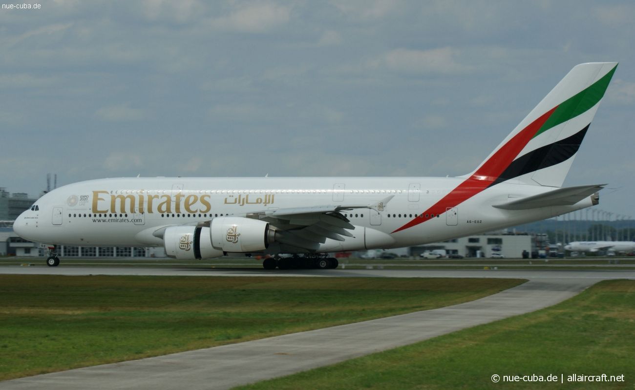 A6-EOZ (210) 2016 Airbus A380-861