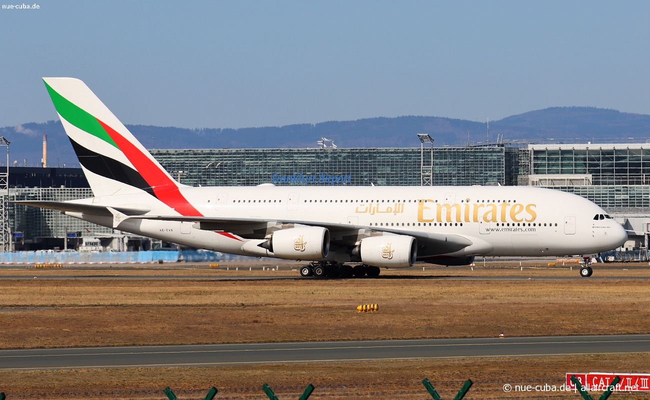 A6-EVN (267) 2020 Airbus A380-842