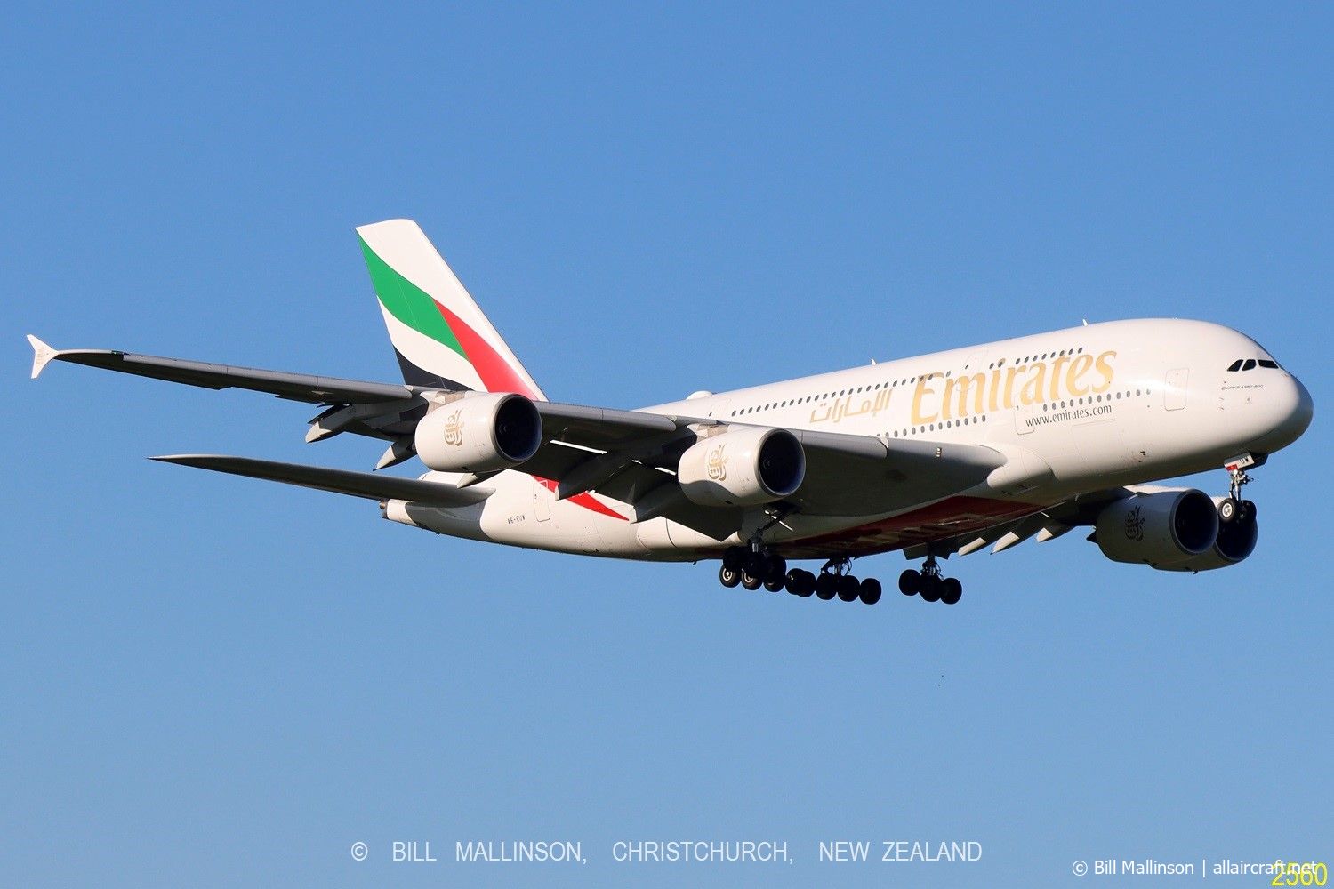 A6-EUW (240) 2017 Airbus A380-842