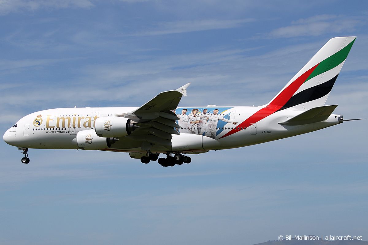 A6-EUG (219) 2016 Airbus A380-861