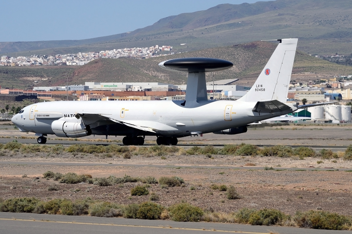 LX-N90458 (22853) 1984 Boeing E-3A Sentry