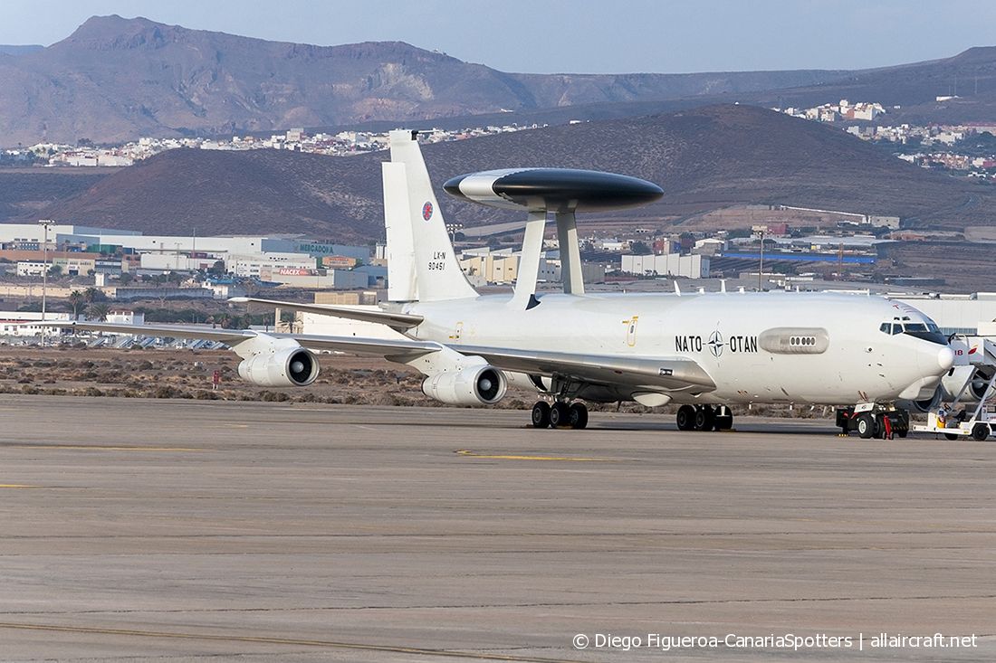 LX-N90451 (22846) 1983 Boeing E-3A Sentry