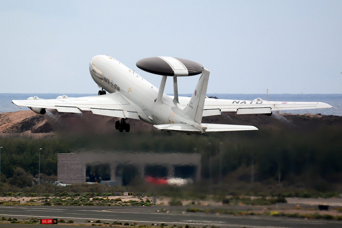 LX-N90453 (22848) 1983 Boeing E-3A Sentry