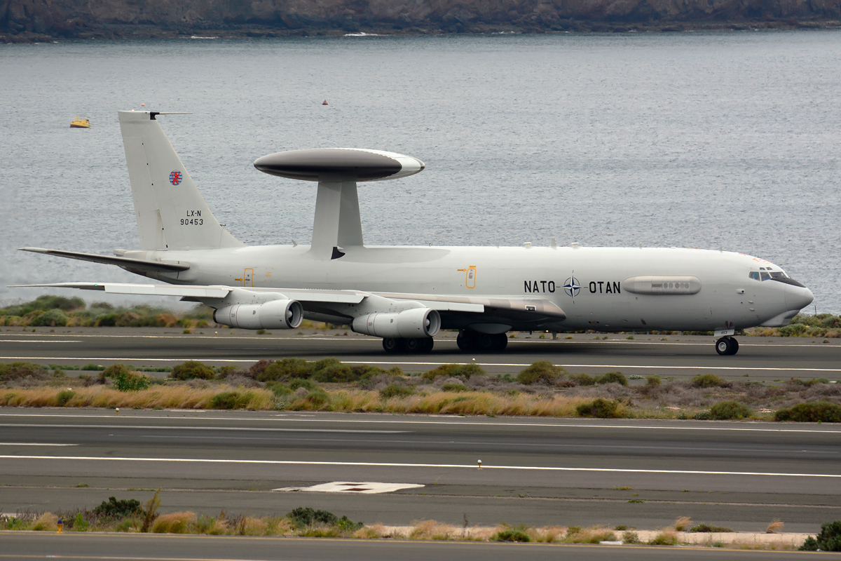 LX-N90453 (22848) 1983 Boeing E-3A Sentry
