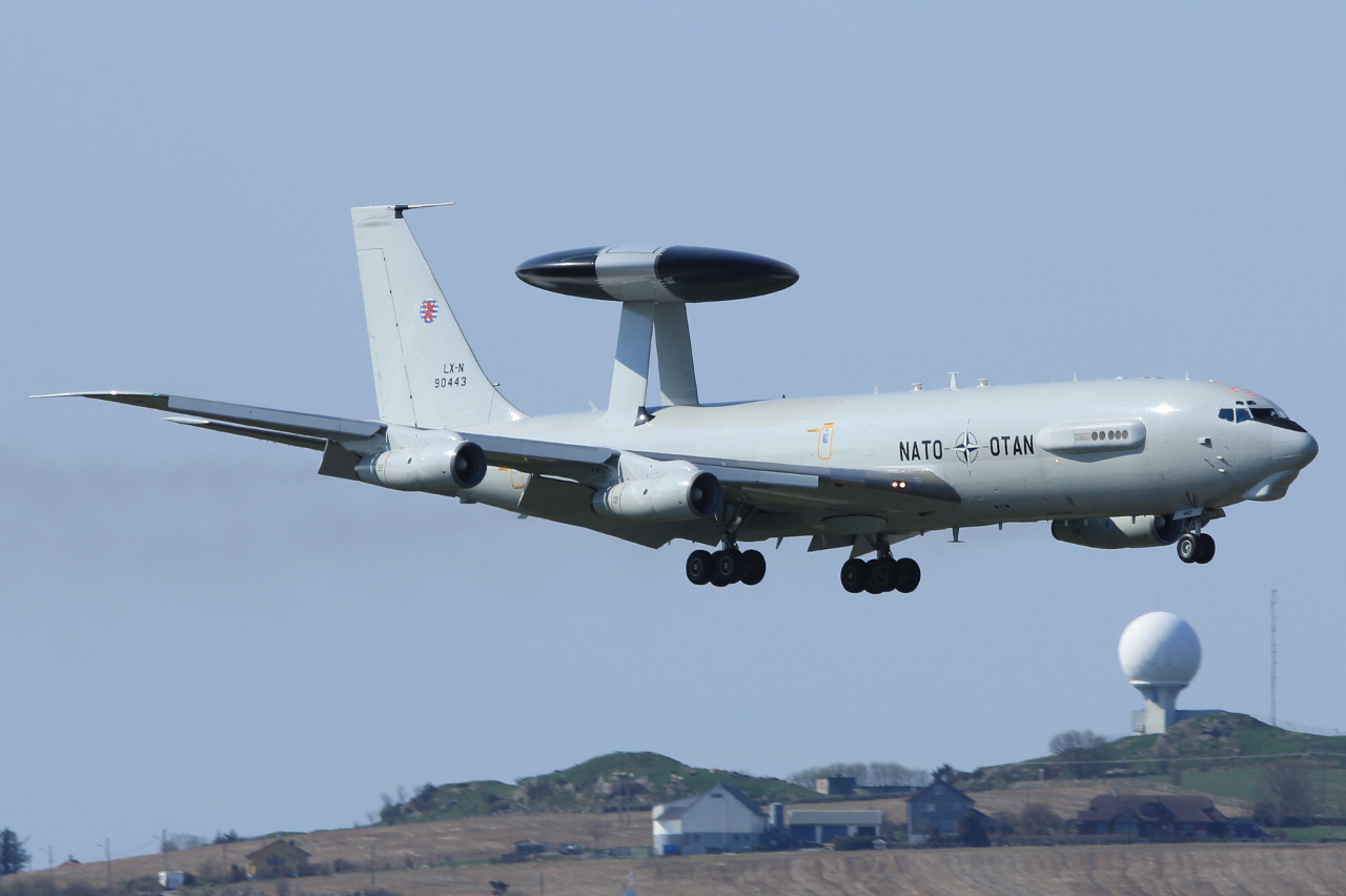 LX-N90443 (22838) 1981 Boeing E-3A Sentry