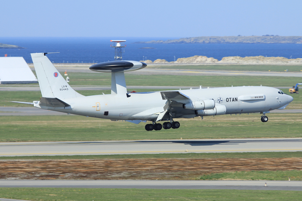 LX-N90443 (22838) 1981 Boeing E-3A Sentry
