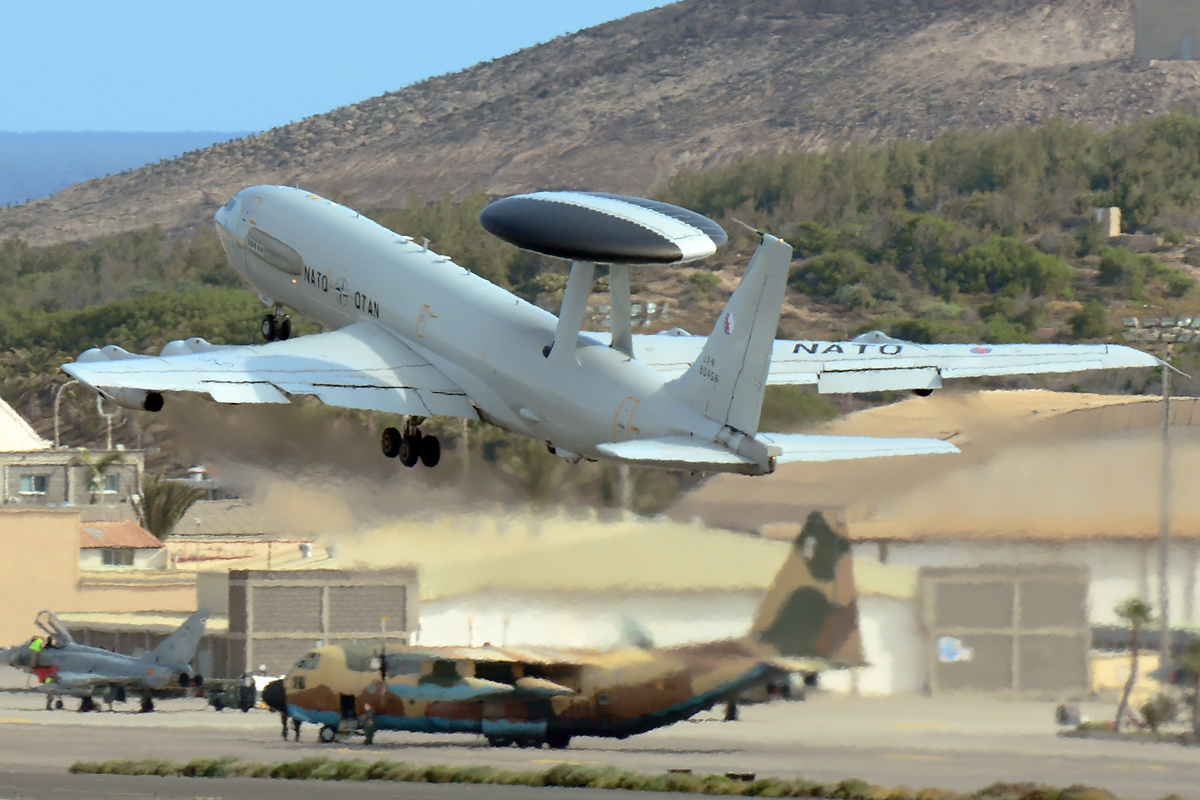 LX-N90456 (22851) 1984 Boeing E-3A Sentry