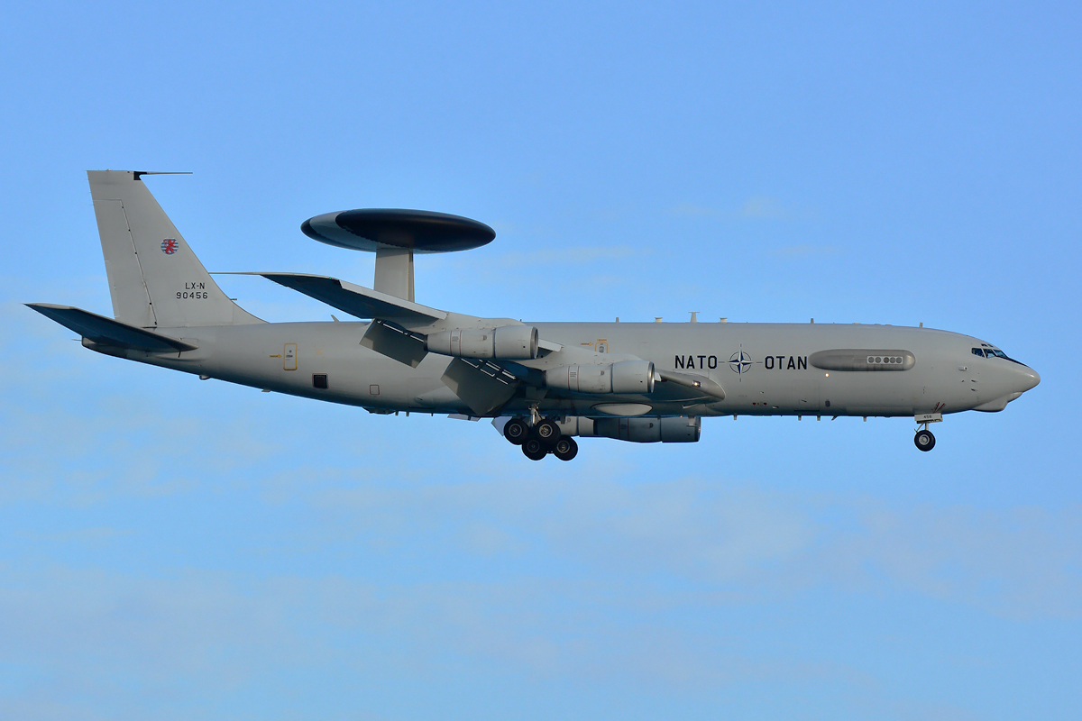 LX-N90456 (22851) 1984 Boeing E-3A Sentry
