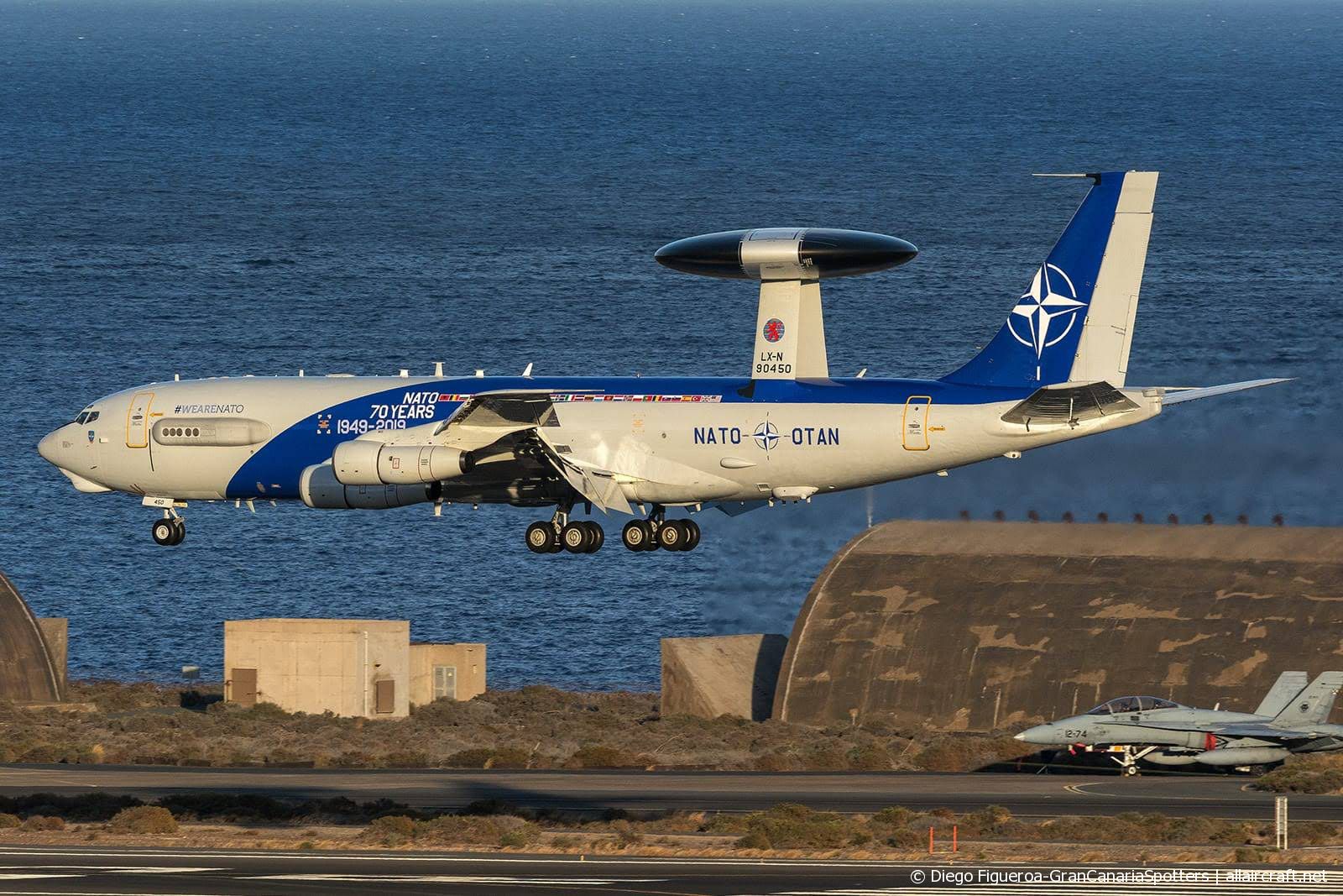LX-N90450 (22845) 1979 Boeing E-3A Sentry